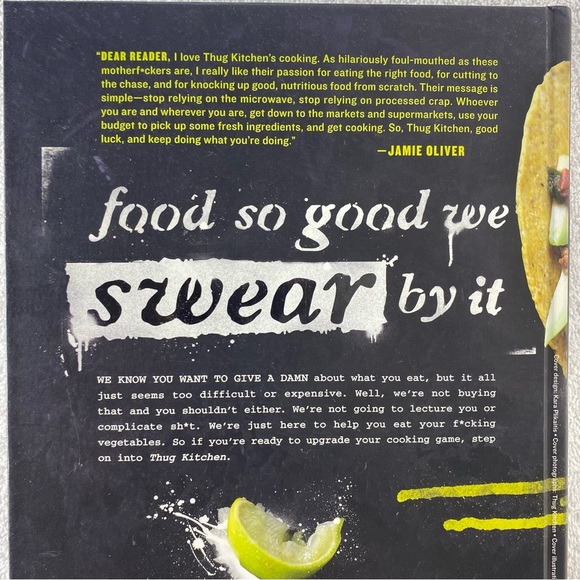 Thug Kitchen Hard Cover Plant Based Cookbook - Picture 4 of 16